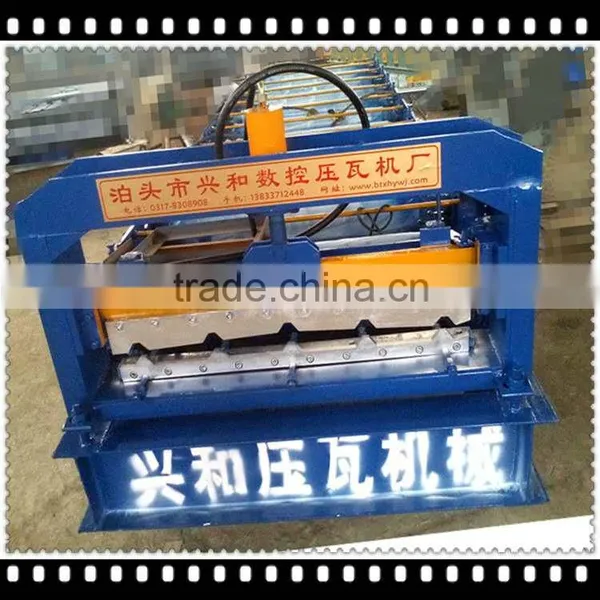 XH 840 panel roll forming machine , full automatic colour 840 roll forming machine making machine
