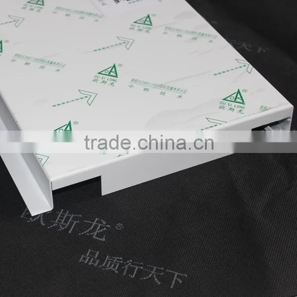 Superior Quality E - Shaped Aluminum Metal Square Ceiling Tiles Decoration photo-6