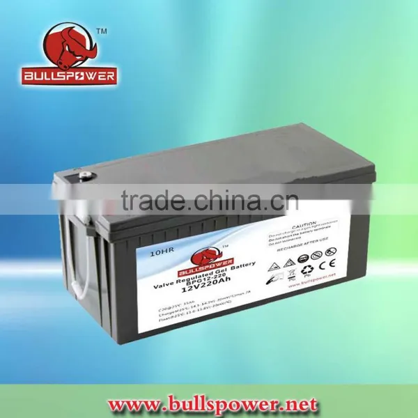 Gel Battery 12v 220ah Solar Panel Battery Solar Gel Battery