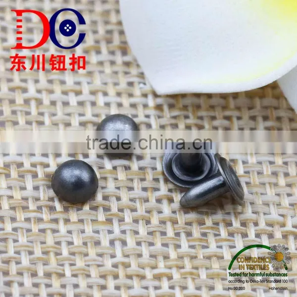 Plating Washable Mushroom Shape Copper Rivet for Leather photo-3