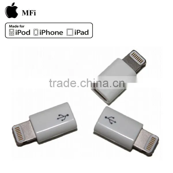 Wholesale OEM 8pin to Micro Adapter With MFi Certified photo-2