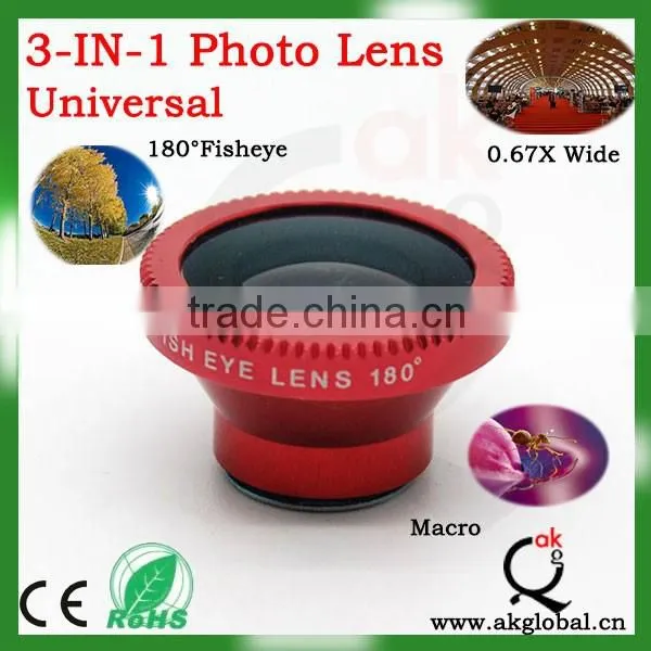 Hot Magnetic Wide 180 Degree Detachable Fish Eye Lens for Iphone 6 photo-2