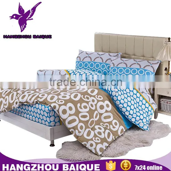 China Manufacturer Bedding Set Fitted Sheet With Duvet Cover Pillowcase