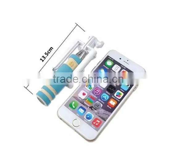 Monopod New Design 13.5 CM Length Wired Selfie Stick Mini photo-6