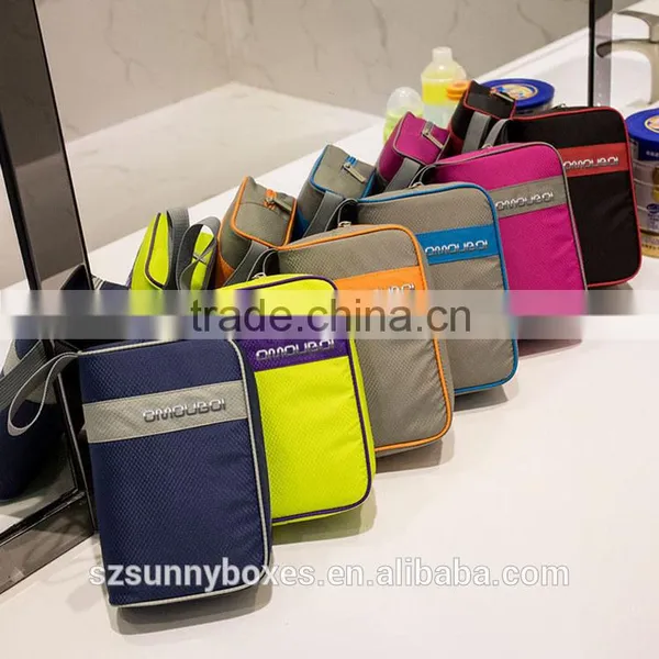 Functional Waterproof 600D Oxford Zipper Travel Wallet Bag For Mobile Phones & Digital Accessories photo-3