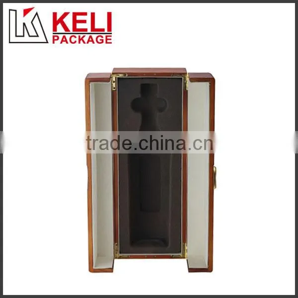 Locked Wooden Wine Box photo-2