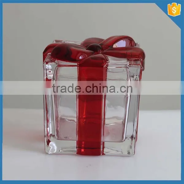 Glass Sugar Bowl With Lid Wedding Gift Bowl Nuts Sugar Canister photo-4