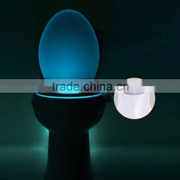 Modern LED Sensor Motion Activated Toilet Night Light White Quality Choice photo-3