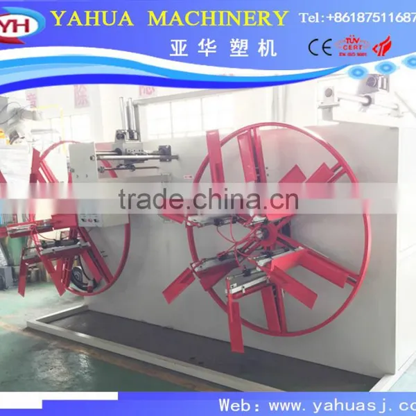 Completed Cheap Automatic Double Station PE PVC Plastic Pipe Winder photo-2