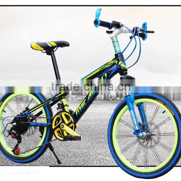 20-inch Mountain Bike 21 Speed Double Disc Brakes Kid's Mountain Bike