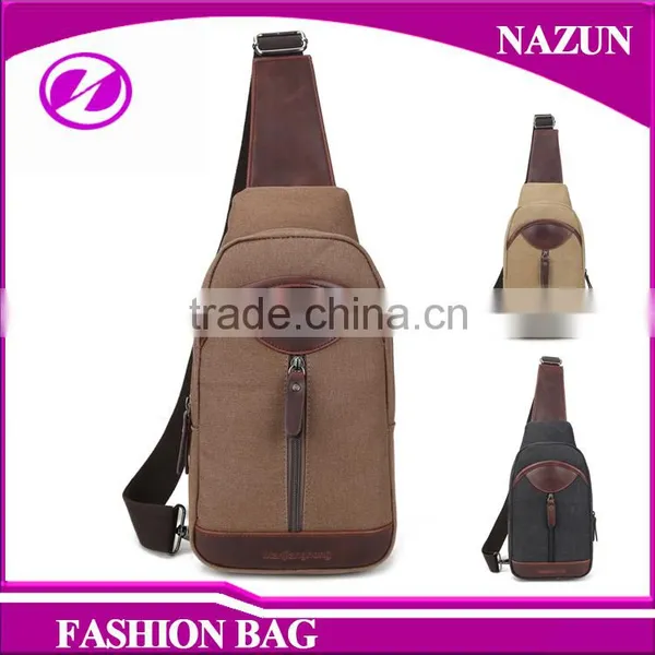 Wholesale Cross Body Small New Designer Outdoor Men's Custom Canvas Waist Bag