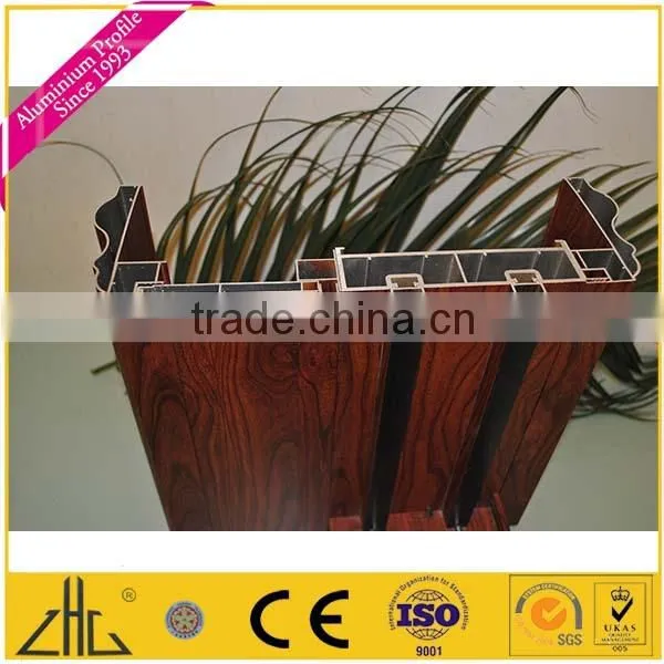 Wow!!aluminium Window/ Wood Grain Aluminium Thermal Break Window With Flyscreen/ Aluminium Anti Mosquito Window Screen for Villa photo-5
