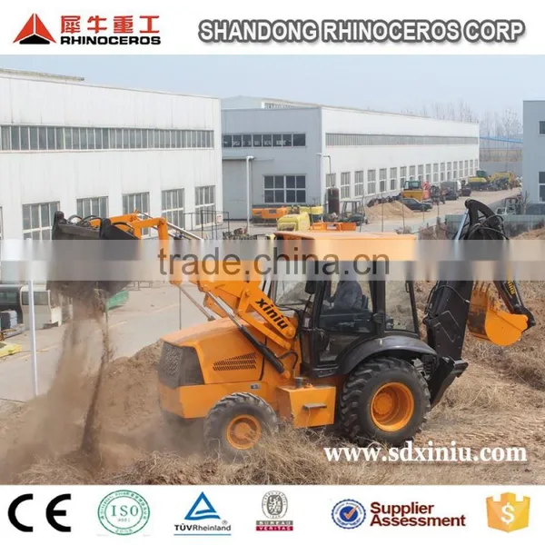 Agriculture Equipment 7ton Wheel Loader Backhoe Tractor for Sale photo-3