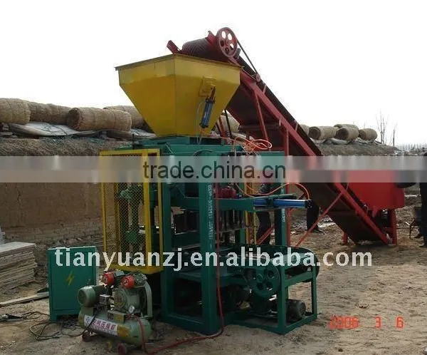 QT4-26 Ecological Fly Ash and Cement Brick Modling Machine photo-6