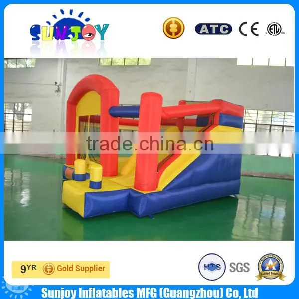 China Supplier Toys Cheap Small Inflatable Bouncer With Slide for Home Use photo-3