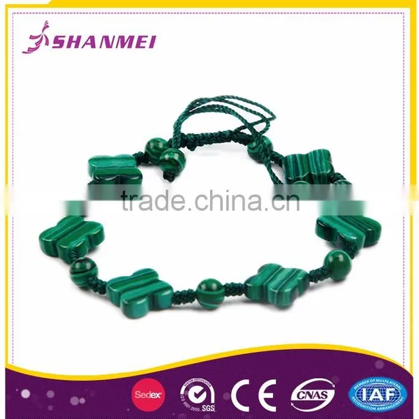Jewellery Stones Semi Precious Malachite Gemstone Bracelet