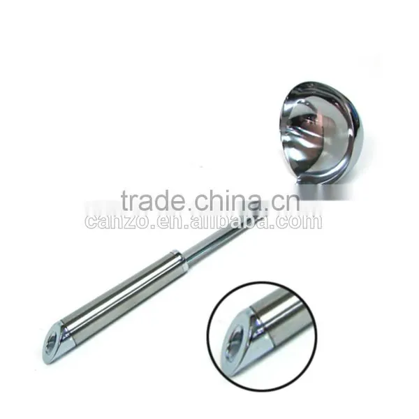Stainless Steel Kitchen Soup Ladle With Round Handle Of Kitchen Utensils photo-2