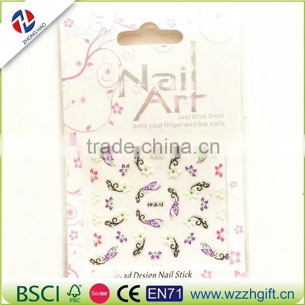 Water Transfer Nail Stickers Manicure Bright Flowers Design Nail Wraps Decoration Nails Decal photo-3