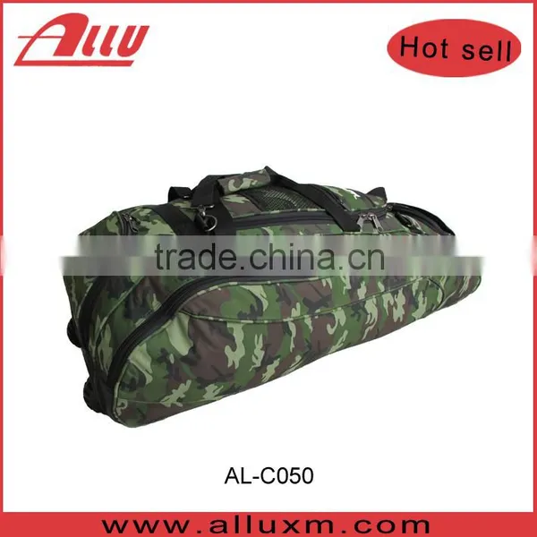 2016 New Promotion Duffel Bag With Wheels Duffels Camo Duffel Bag With Shoe Compartment