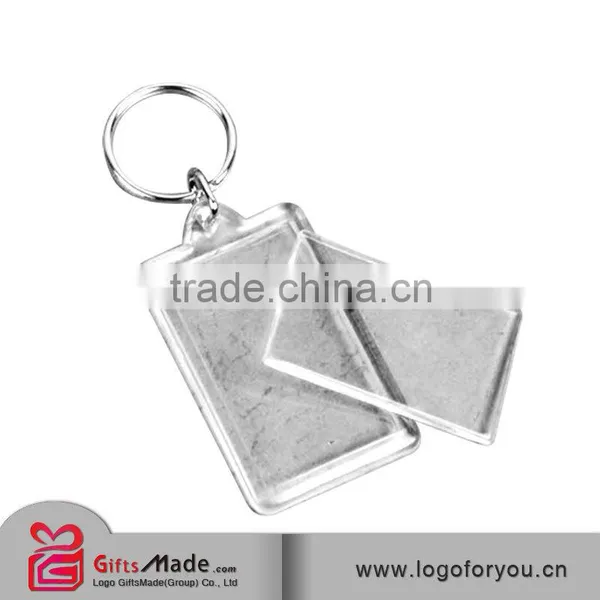 Trade Assurance Supplier Custom Both Sides Clear Acrylic Photo Keychain photo-3