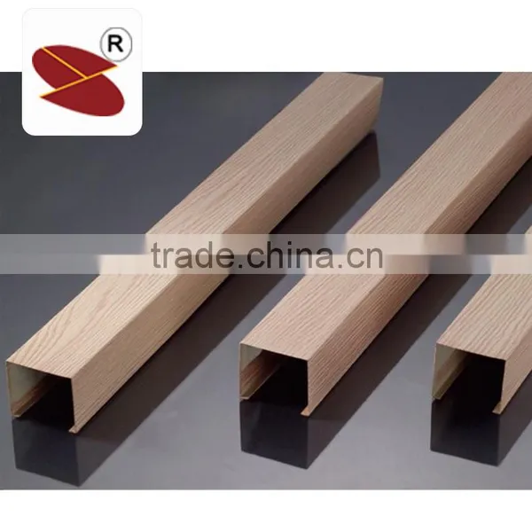 Office Fireproof Open Suspended Aluminum Baffle Tiles photo-3