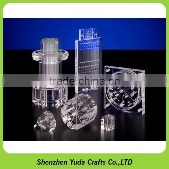 Engineering Acrylic Machined Pattern 3D CNC Acrylic Routing Milling Blocks Manufacturer photo-3