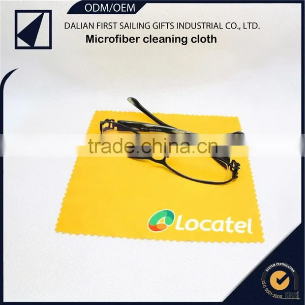 High Quality Custom Logo Printed Microfiber 3D Glasses Cleaning Cloth photo-5