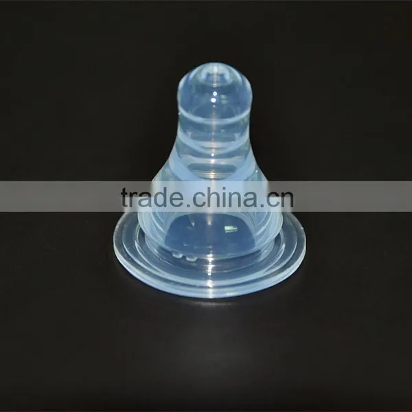 Custom Soft Silicone Baby Silicone Nipple With Suction for Baby Bottle photo-3
