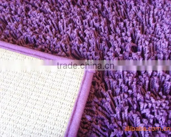 Microfiber Tufting Chenille Shaggy Floor on Carpet Price photo-4