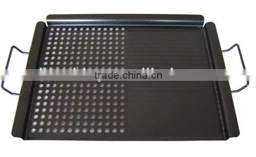 BBQ Cook Pan Grill Camping Cookware, 0.8mm Thickness KY12A