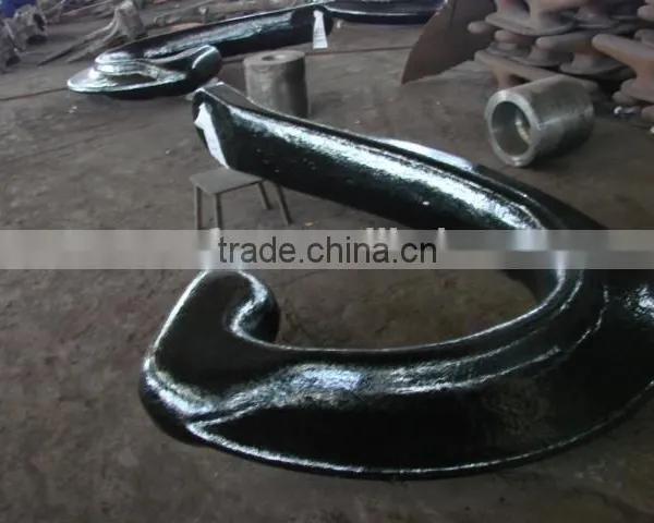 Single Claw Boat Anchor , Cast Iron Type J Hook photo-2