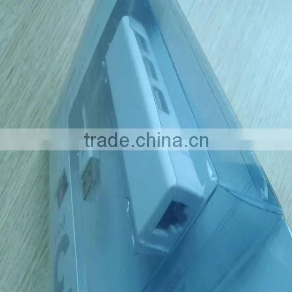 High quality!!!Wired and external 3 port ethernet hub rj45 ethernet adapter