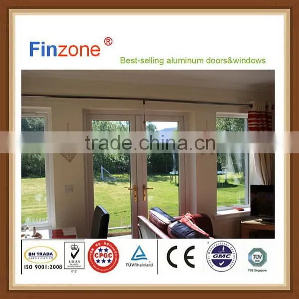 Super Quality Top Sell Wooden Clad Aluminum Windows and Door photo-3