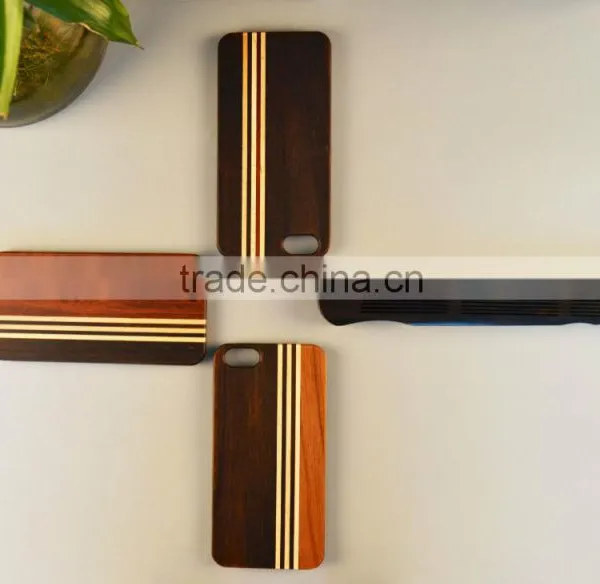 MOBILE PHONE CASE CUSTOMIZED in Natural Solid Wood Finish photo-2