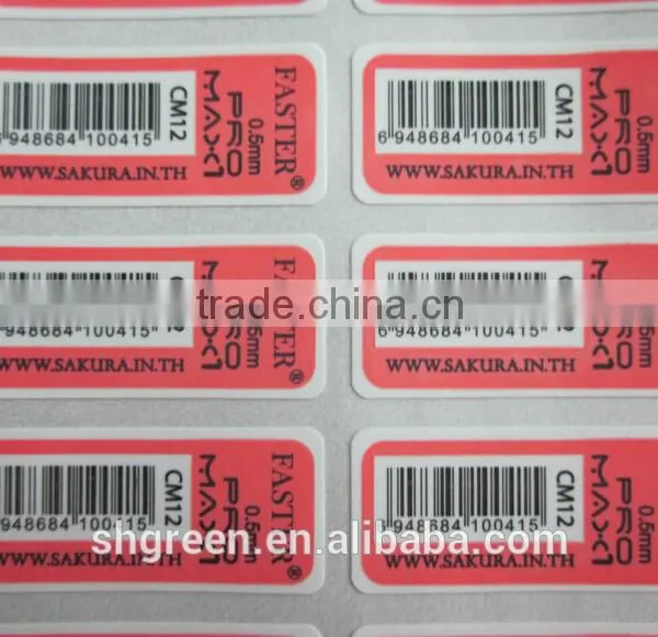 CMYK Printing Adhesive Sticker for Clothes photo-3