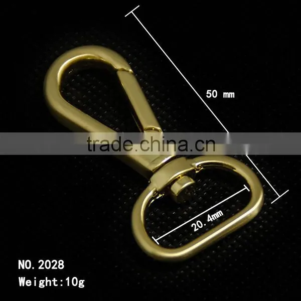 Self Electroplated Shop High Quality Bronze Snap Hook (2028) photo-2