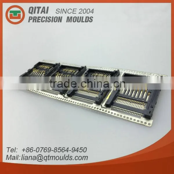 Plastic Injection Male Female Communication Connector PC Connector Mould photo-2
