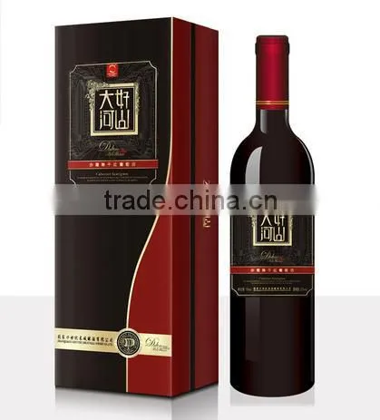 High Quality Champagne Box/wine Bottle Carton Box