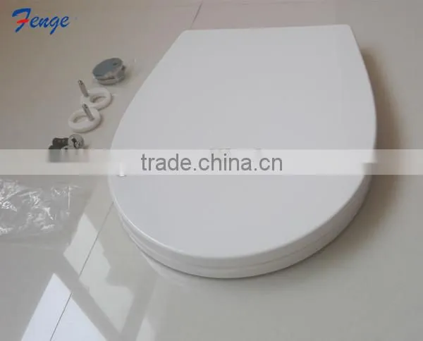 Soft Close Urea Toilet Seat/WC Seat Cover With Soft Close Hinge photo-2