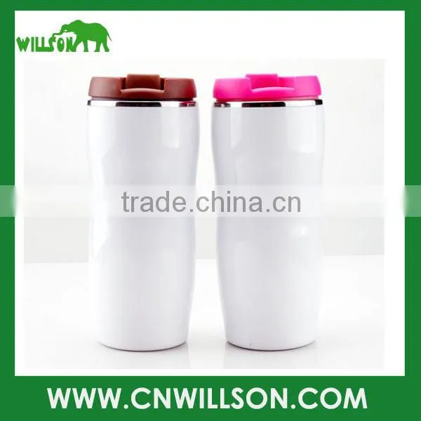 OEM Cheap 350ml Double Wall Coffee Mug, Stainless Steel Tumbler, Paper Insert Cup photo-5