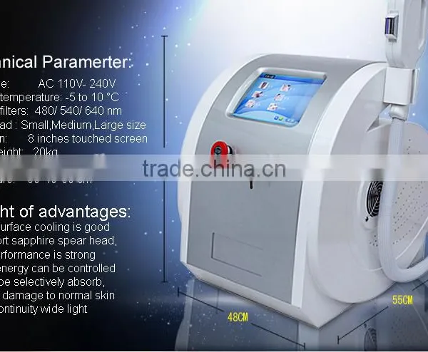 Skin Whitening Treatment/Laser Hair Removal SHR IPL Machine Laser Treatment For Skin Whitening photo-6
