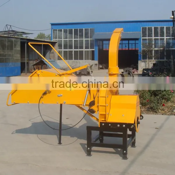 Tractor Mounted PTO Wood Chipper (Reduction Box Feeding)