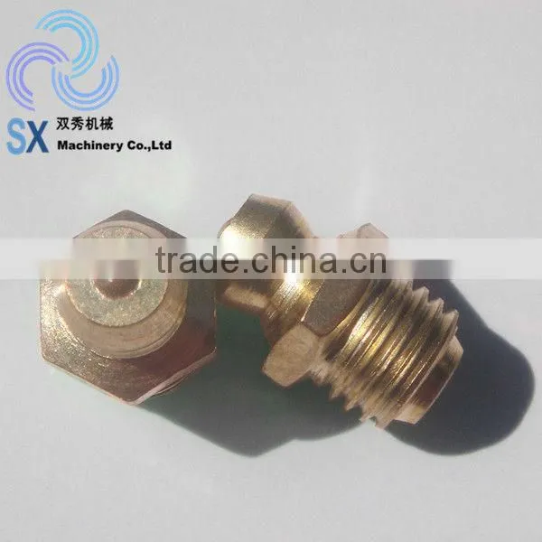 Plating Copper Steel Grease Nipple M8x1
