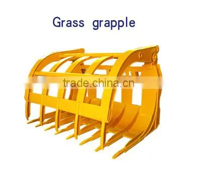 Yineng YN966G Wheel Loader With Grass Grapple photo-2