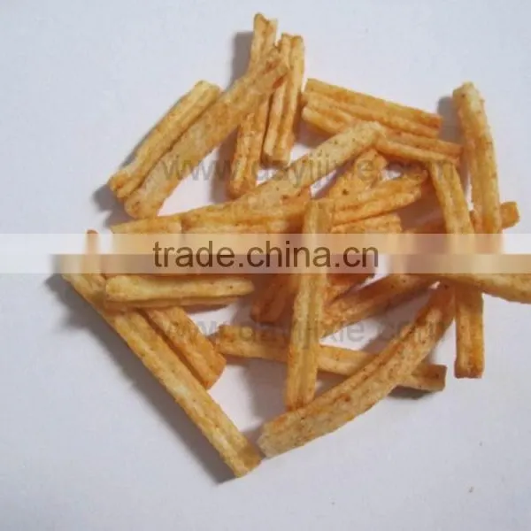 Jinan Fried Wheat Flour Puff Snack Triangle Extrusion Making Machine Process Line photo-2