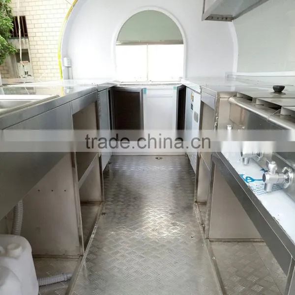 Food Vending Trailer Cars For Sale Mobile Restaurant Trailer/fast Snack Trailer/fast Food Carts Selling Food Truck With CE photo-4