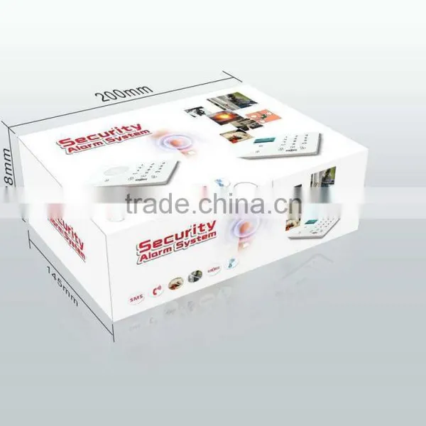 Quad-band Smart Mobile Functions Wireless GSM de la Alarma With 433.92MHz K7 photo-6