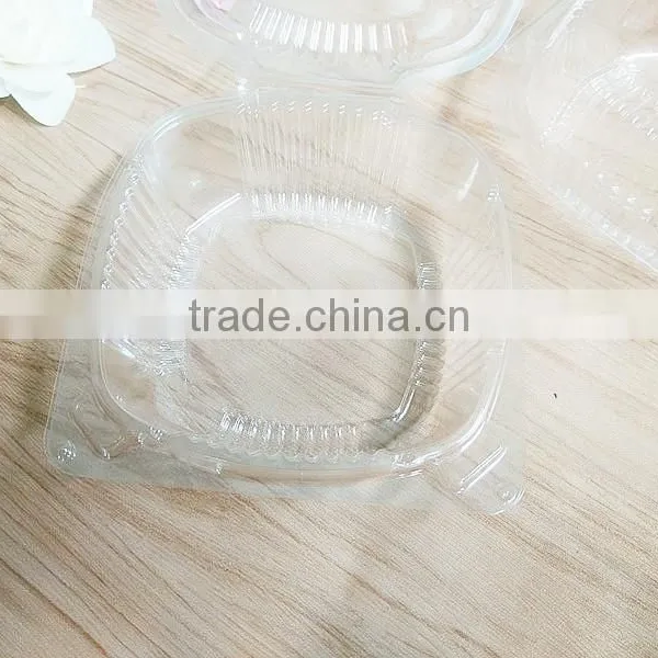 Clamshell Plastic Hamburger Box, PS Cake Container photo-3