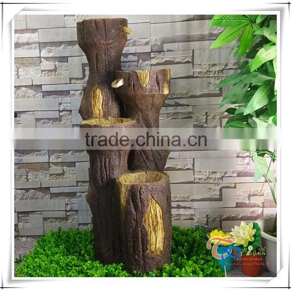 Yard&Garden Artificial Fake Tree Trunk 120 cm With LED Lighting Fountain photo-2