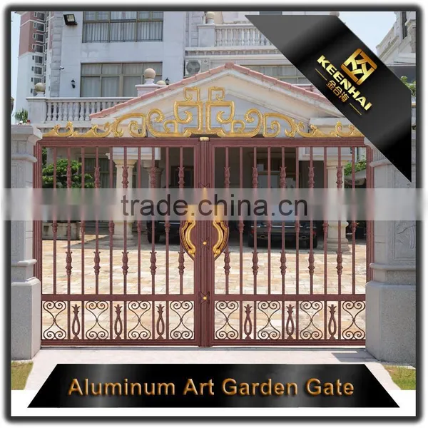 Powder Coated Cast Aluminum Villa Gate for Security photo-3